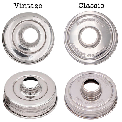Matte Black Soap Pump Lid Kit for Mason Jars