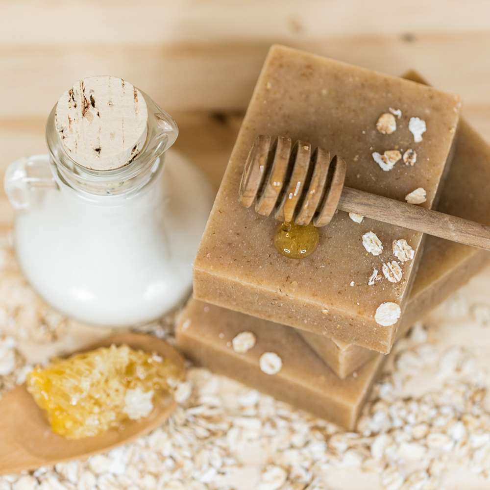 Natural Soap: Goat Milk Oatmeal