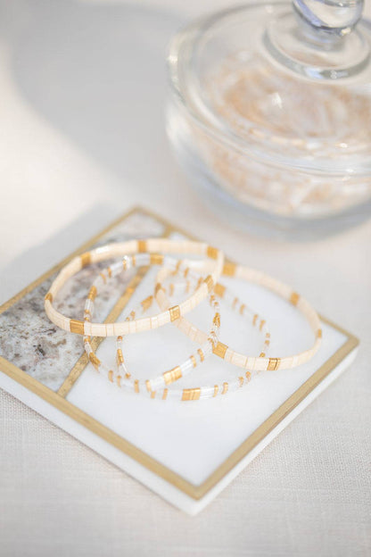 Coconut Tila Bracelet