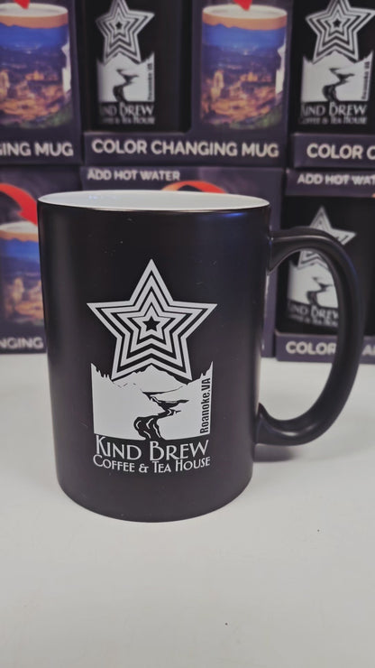 16oz Kind Brew Roanoke, Virginia Color Changing Heat Reactive Mug
