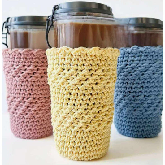 Beginner Crochet Class with Melanie Rose — Monthly Workshop - September 2025 - Two Coffee Mug Coozies