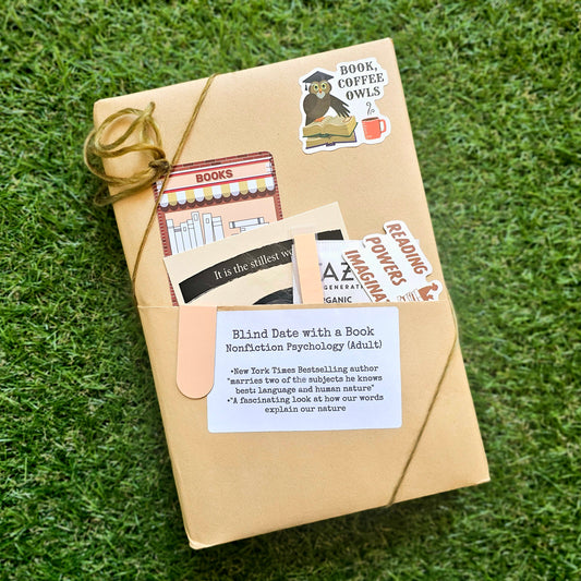 Blind Date With a Book #3 - Nonfiction Psychology, Adult, Hardcover