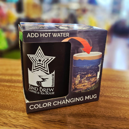 16oz Kind Brew Roanoke, Virginia Color Changing Heat Reactive Mug