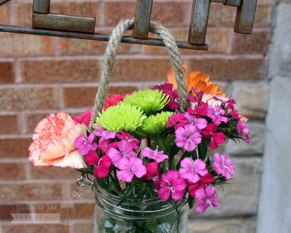Rope Handles for Mason Jars 6 Pack