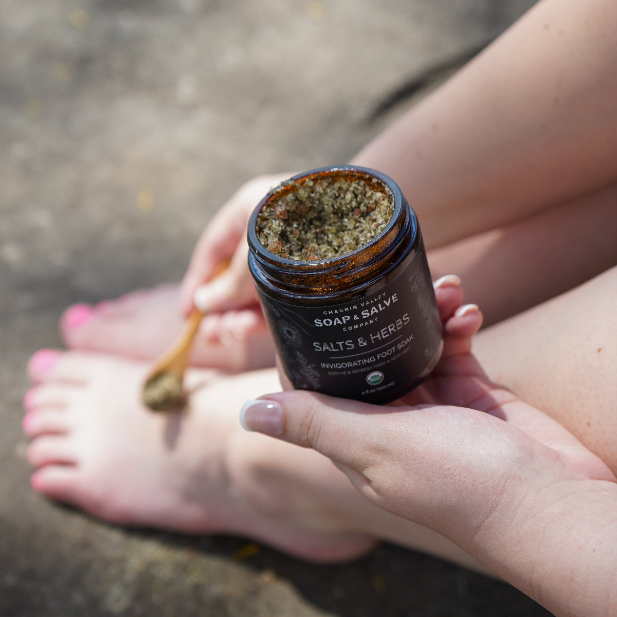 Bath Salt: Salts & Herbs Foot Soak