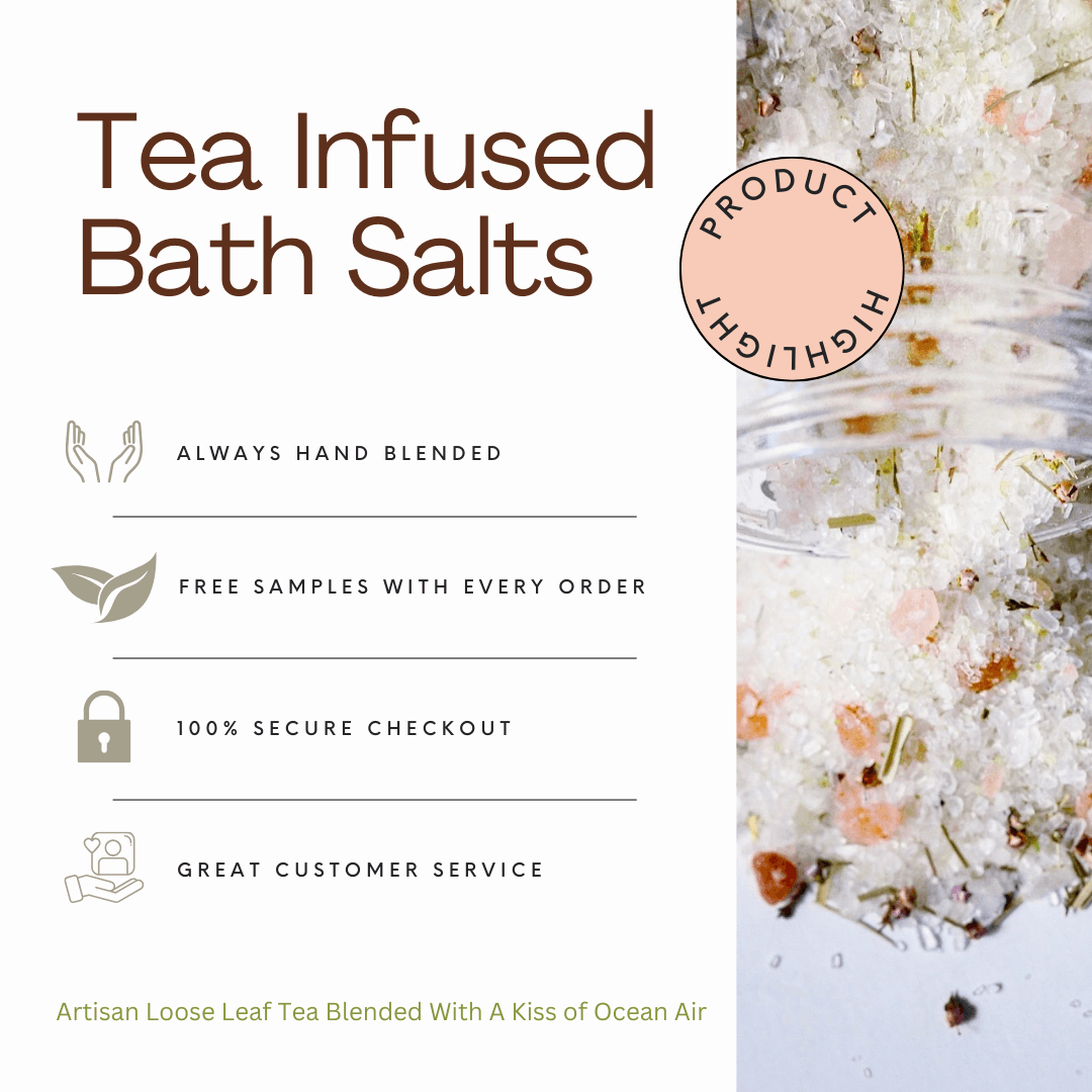 Vanilla Chai Tea-Infused Bath Salts