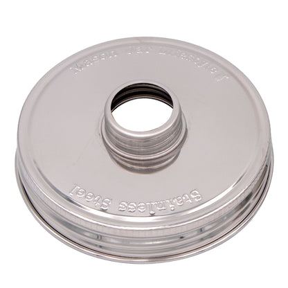 Threaded Lid Adapter for Mason Jars