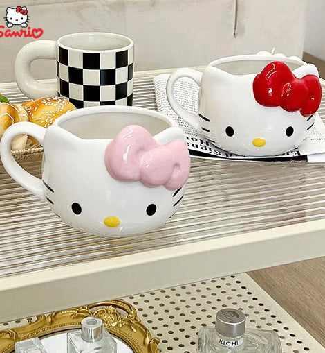 Cutie Character Ceramic Coffee Mugs